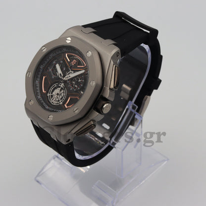 AUDΕMARS PIGUET LIMITED-EDITION ROYAL OAK TOURBILLON CHRONOGRAPH NEW