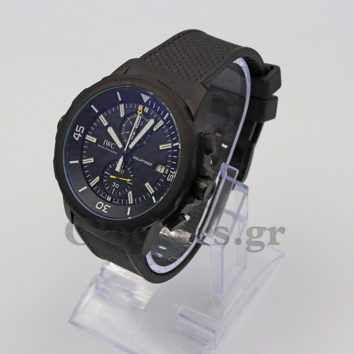 IWC CHRONOGRAPH SS BLACK 44MM