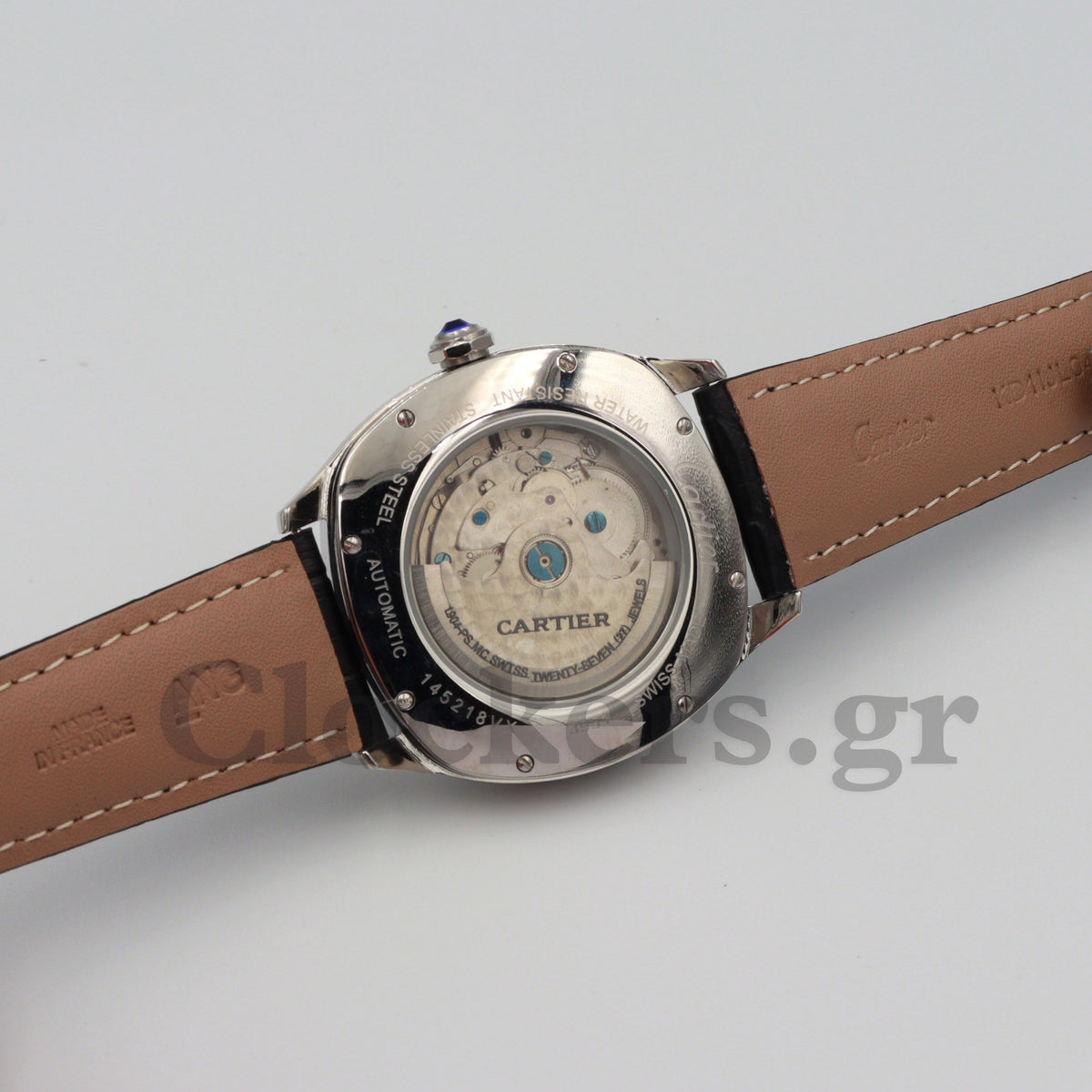 CΑRTIΕR DRIVE AUTOMATIC SILVERED FLINQUE DIAL MEN'S 41MM