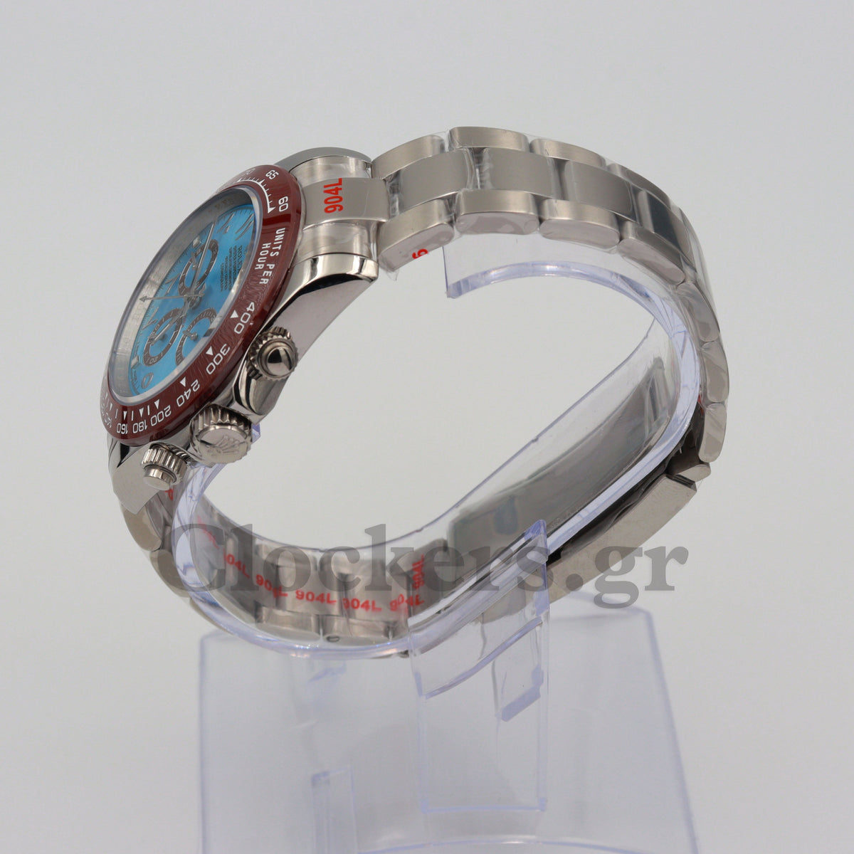 C0SMOGRAPH DAYT0NA SS CERAMIC  ROMAN BLUE DIAL 40MM
