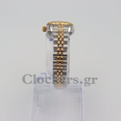DATEJUST 28MM STAINLESS STEEL AND  GOLD MIDSIZE WATCH ROMAN