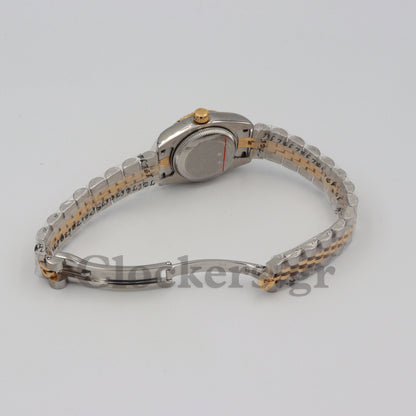 LADY DATEJUST CHAMPAGNE 28MM DIAL STEEL AND 18K YELLOW GOLD OYSTER2-TONE WATCH