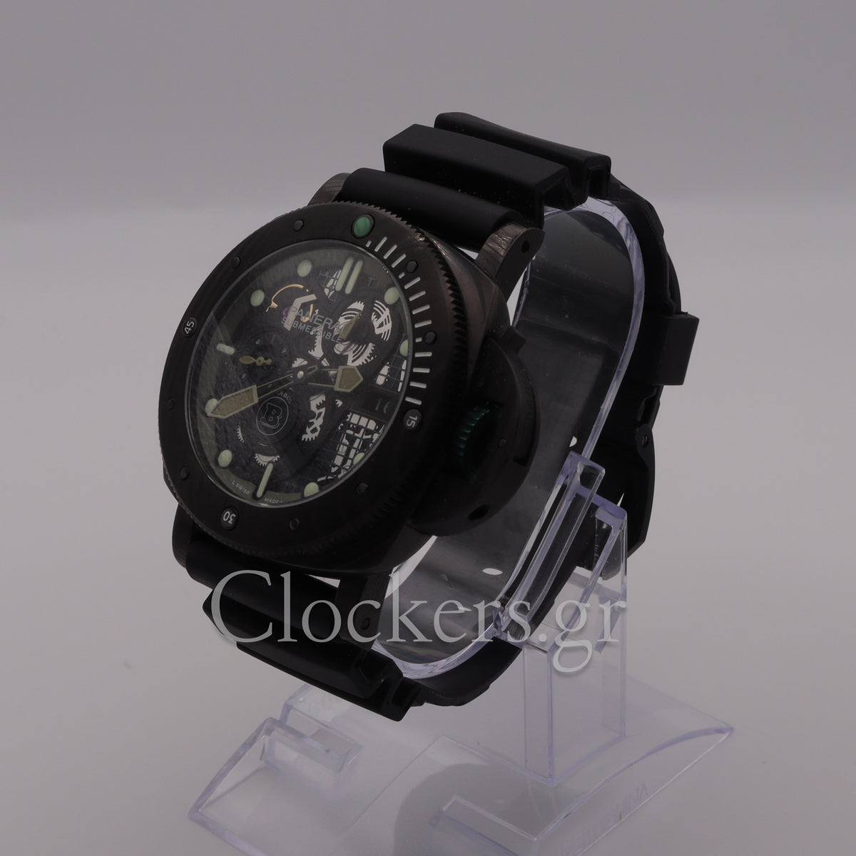 Panerai Submersible S Brabus Carbotech Black and Green Dial PAM01283