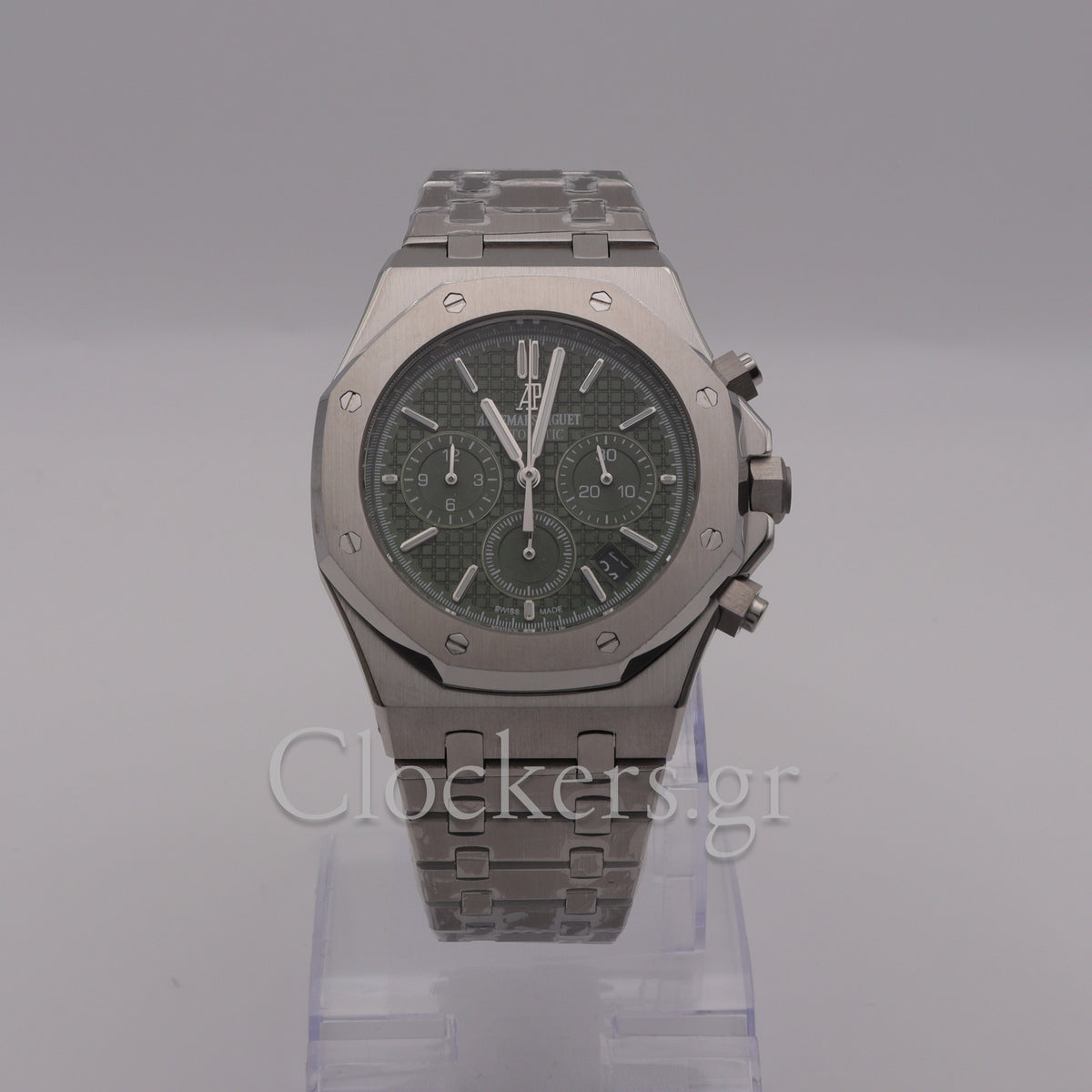 AUDEMARS PIGUET ROYAL OAK CHRONOGRAPH 41MM STEEL BLACK GREEN 26331ST