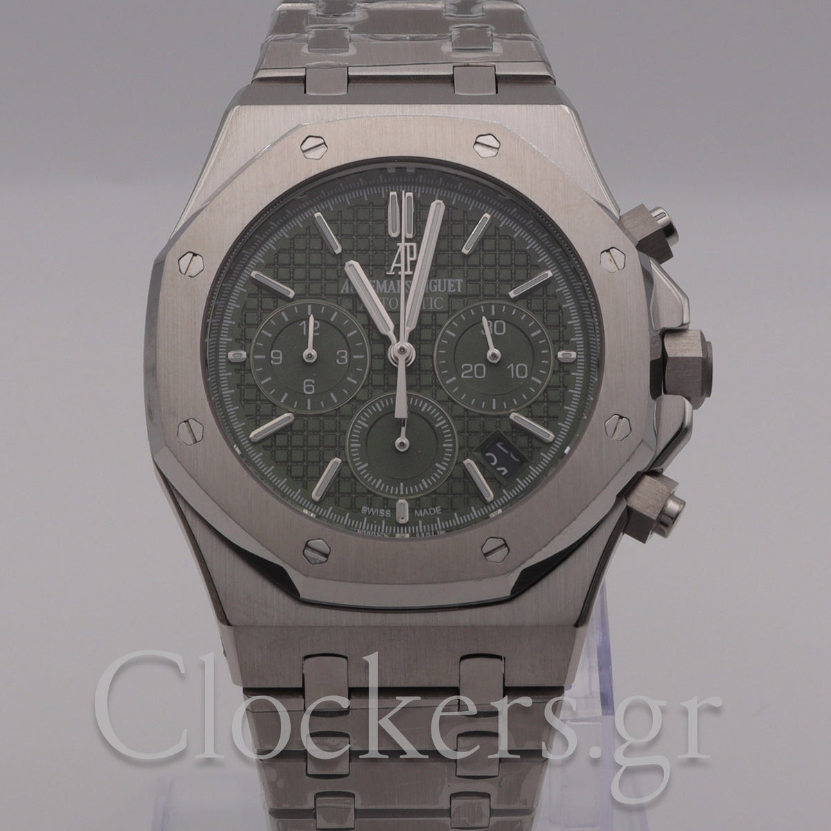 AUDEMARS PIGUET ROYAL OAK CHRONOGRAPH 41MM STEEL BLACK GREEN 26331ST