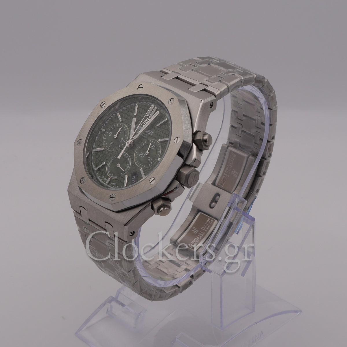 AUDEMARS PIGUET ROYAL OAK CHRONOGRAPH 41MM STEEL BLACK GREEN 26331ST