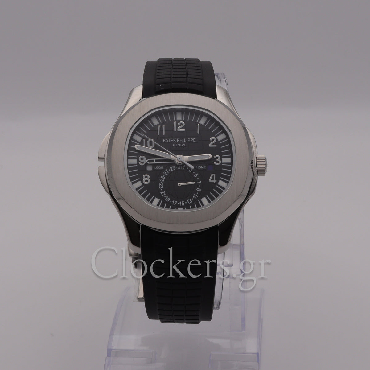 PATEK PHILIPPE AQUANAUT TIME BLACK DIAL AUTOMATIC 5164A-001