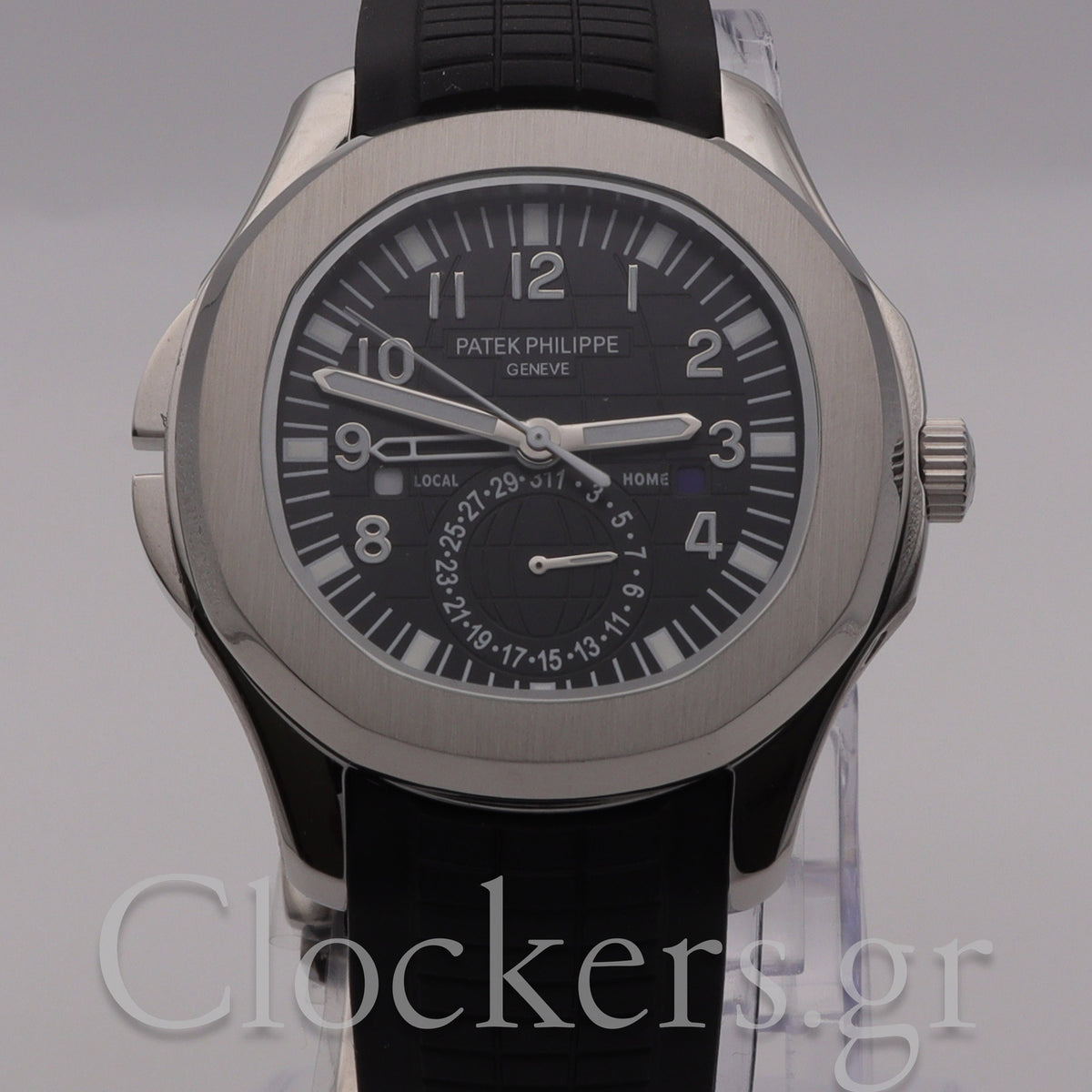 PATEK PHILIPPE AQUANAUT TIME BLACK DIAL AUTOMATIC 5164A-001