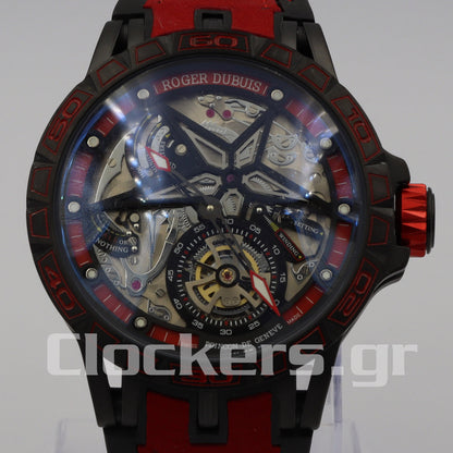 EXCALIBUR AVENTADOR S LIMITED EDITION SKELETON 47MM TITANIUM AND RUBBER 1:1