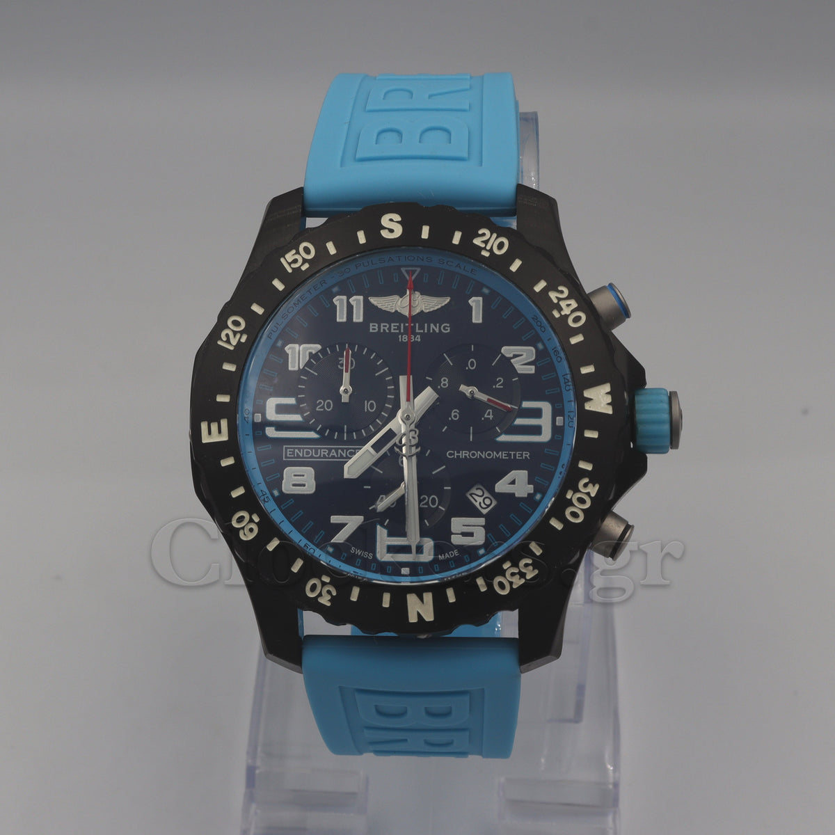 BREITLING ENDURANCE PRO CHRONOGRAPH  44MM BLACK DIAL MENS WATCH