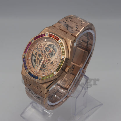 Audemars Piguet Royal Oak Double Balance Wheel Openworked Rainbow Double Balance Wheel Openworked